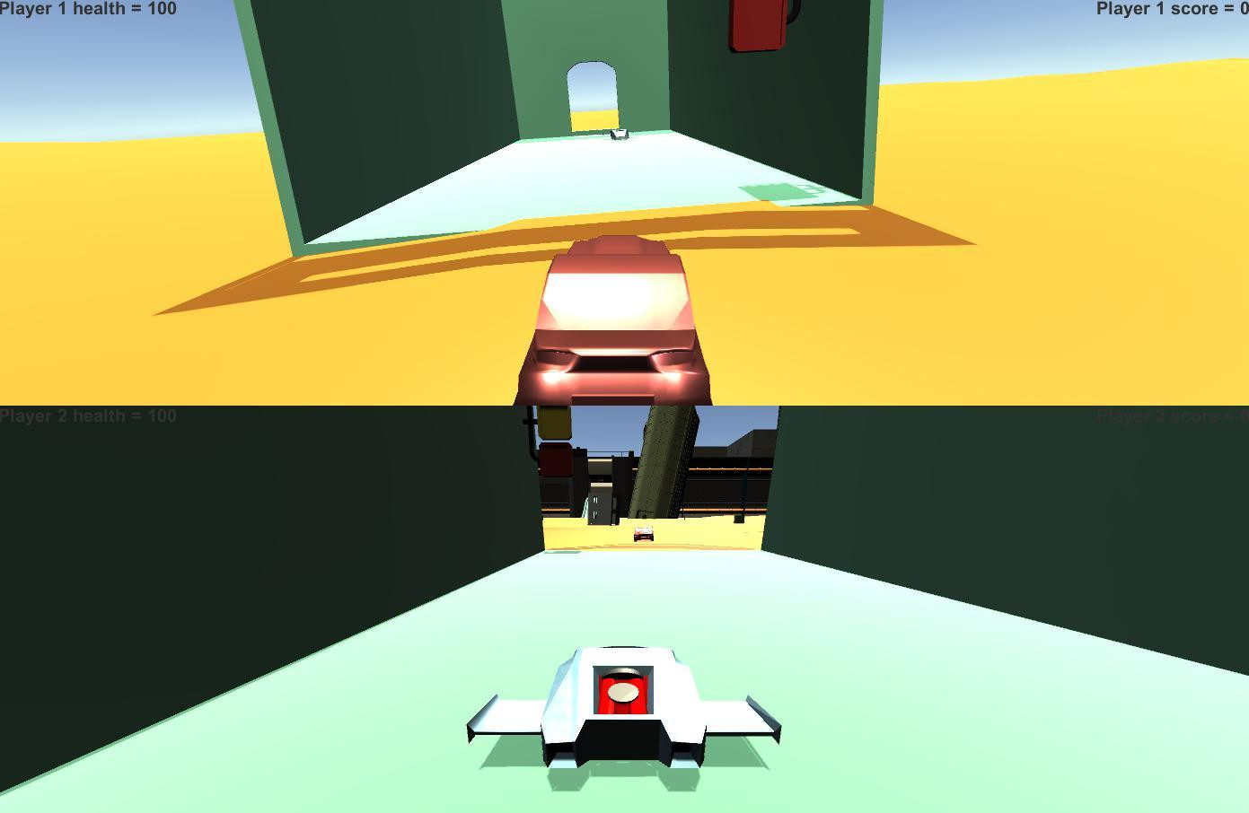 Lux Eterna (Split Screen Controller Racing) (itch) - кадр 5