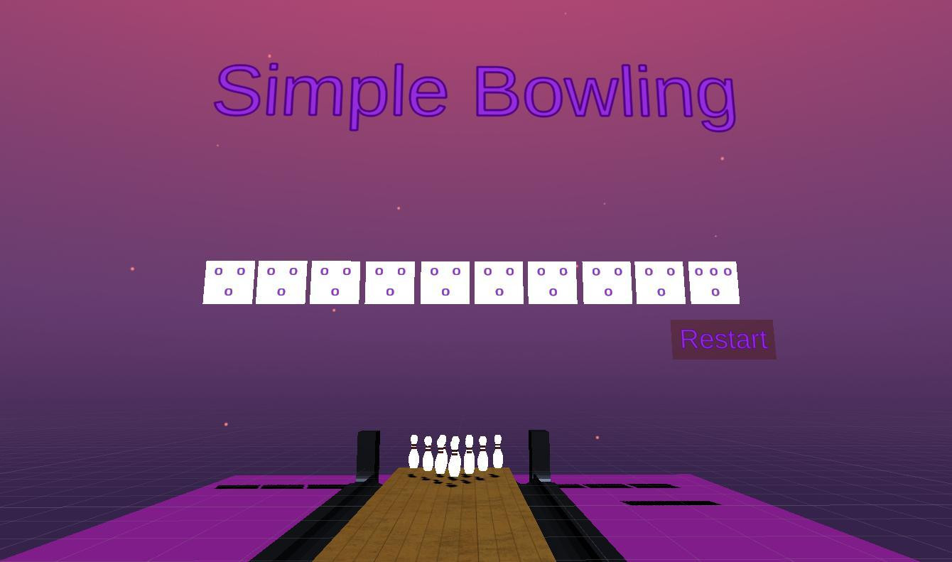 Simple Bowling VR (itch) - кадр 1