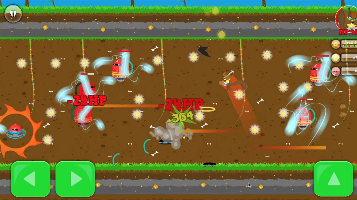 Squirrel Hero & Robots (itch) - кадр 4