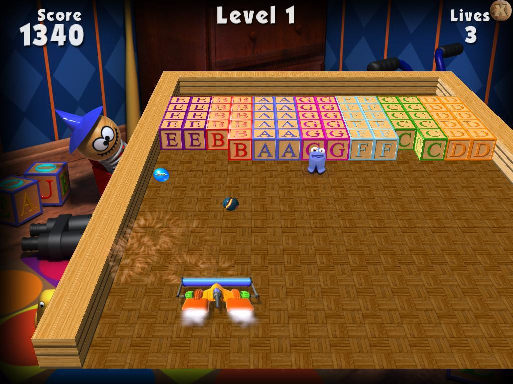 3D Brick Buster for Raspberry Pi (itch) - кадр 3