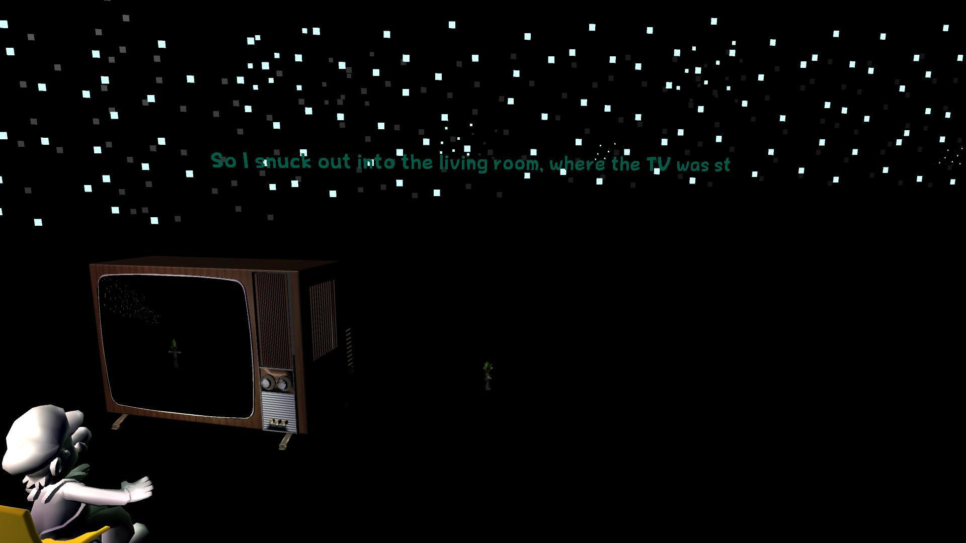 Winter, 2001: Someone tell Luigi I love him (itch) - кадр 3