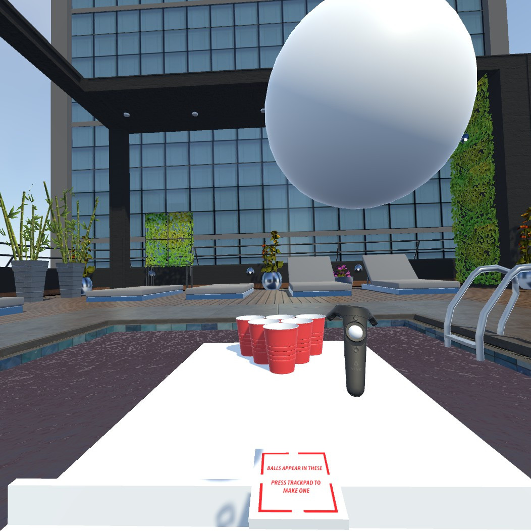 HUGE BEER PONG CHALLENGES VR - кадр 3