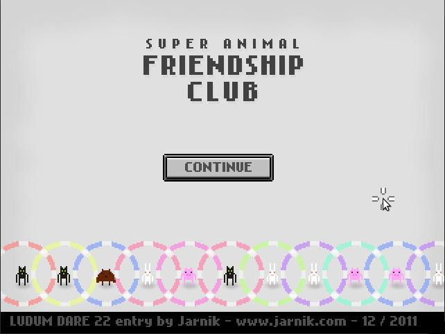 Super Animal Friendship Club (itch) - кадр 2