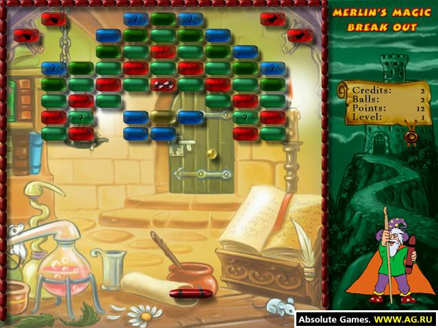 Merlin's Magic Break Out - кадр 6