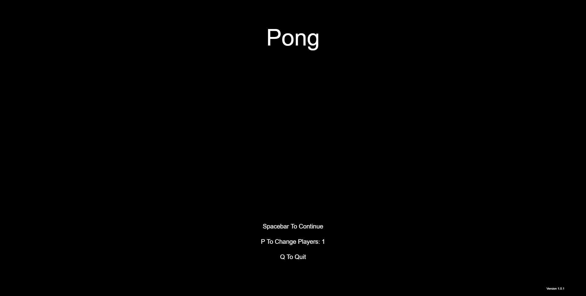 Pong (itch) (Q21wolfgang) - кадр 1
