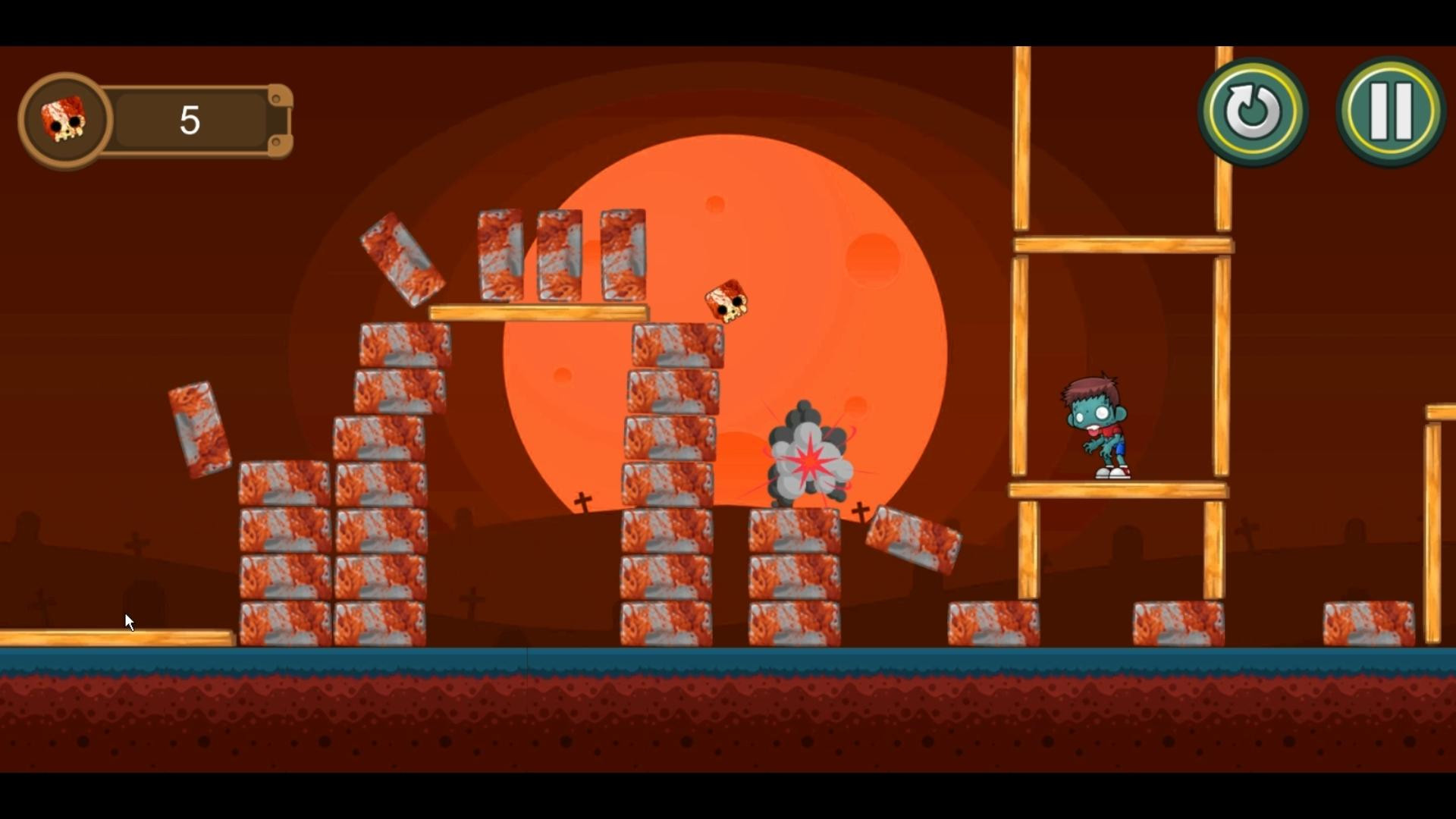 SlingSkull Zombies: The Dawn - кадр 7