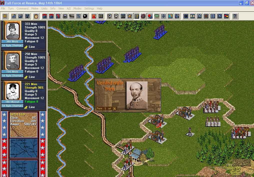 Civil War Battles: Campaign Atlanta - кадр 4