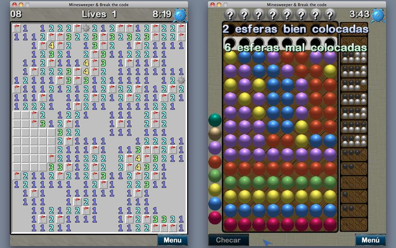 Minesweeper & Break the Code - кадр 2