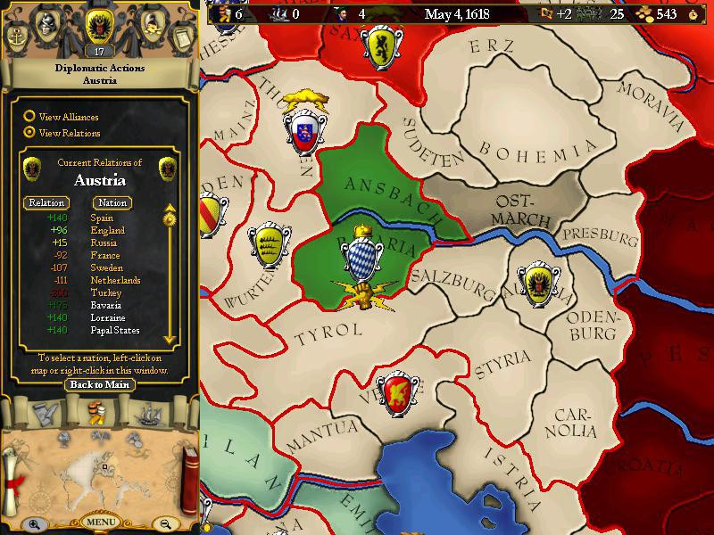 Europa Universalis - кадр 12