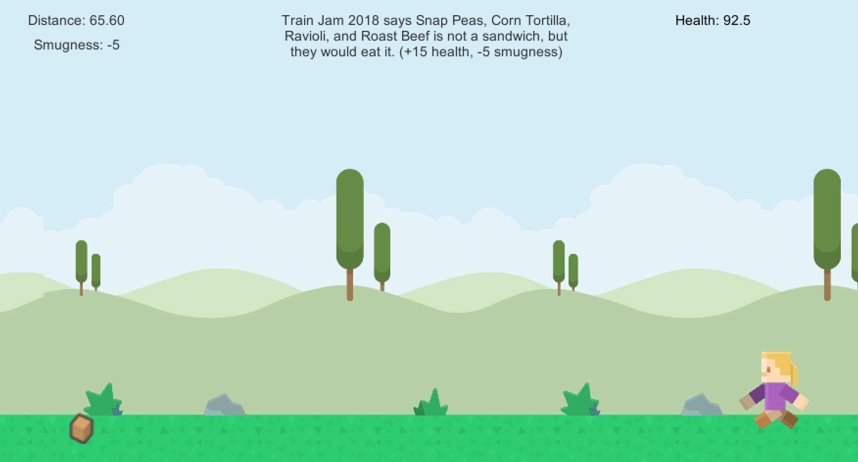 Sandwich Discourse (Train Jam 2018 Edition) (itch) - кадр 3