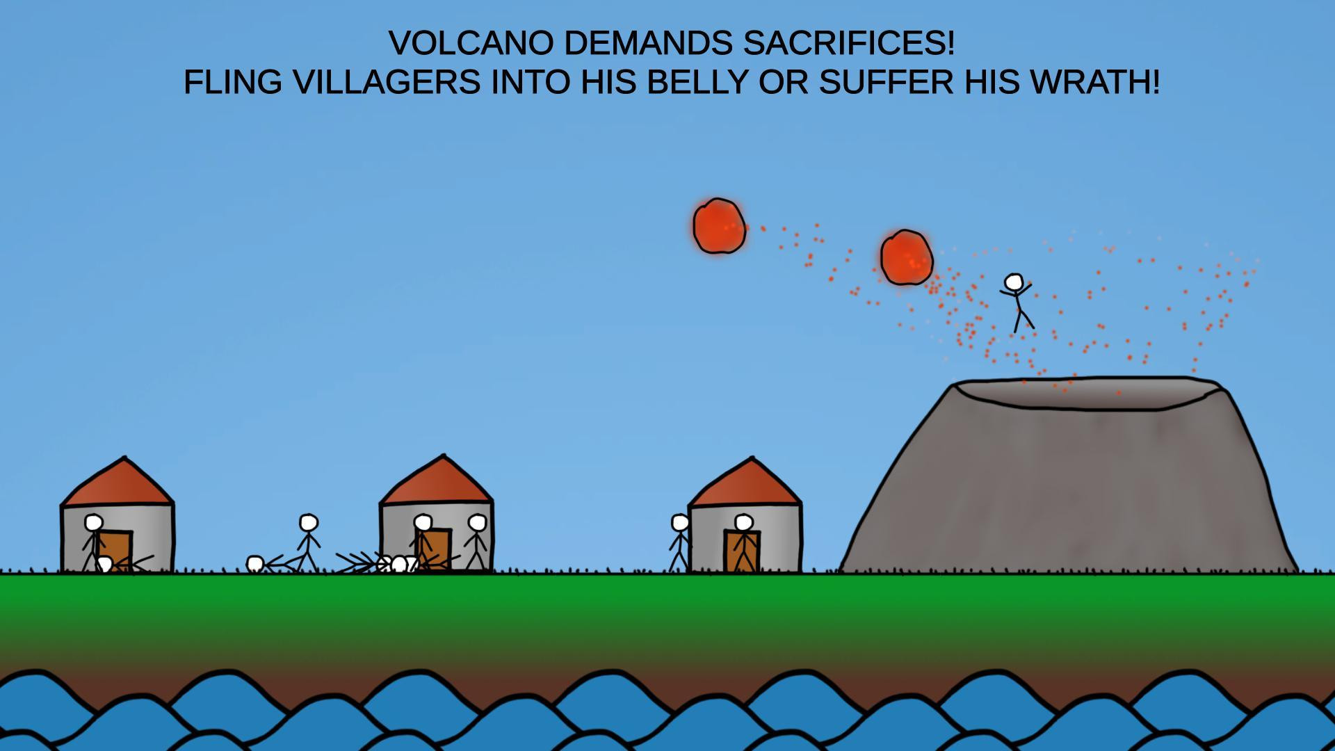 Volcano Fling! - LD43 (itch) - кадр 1