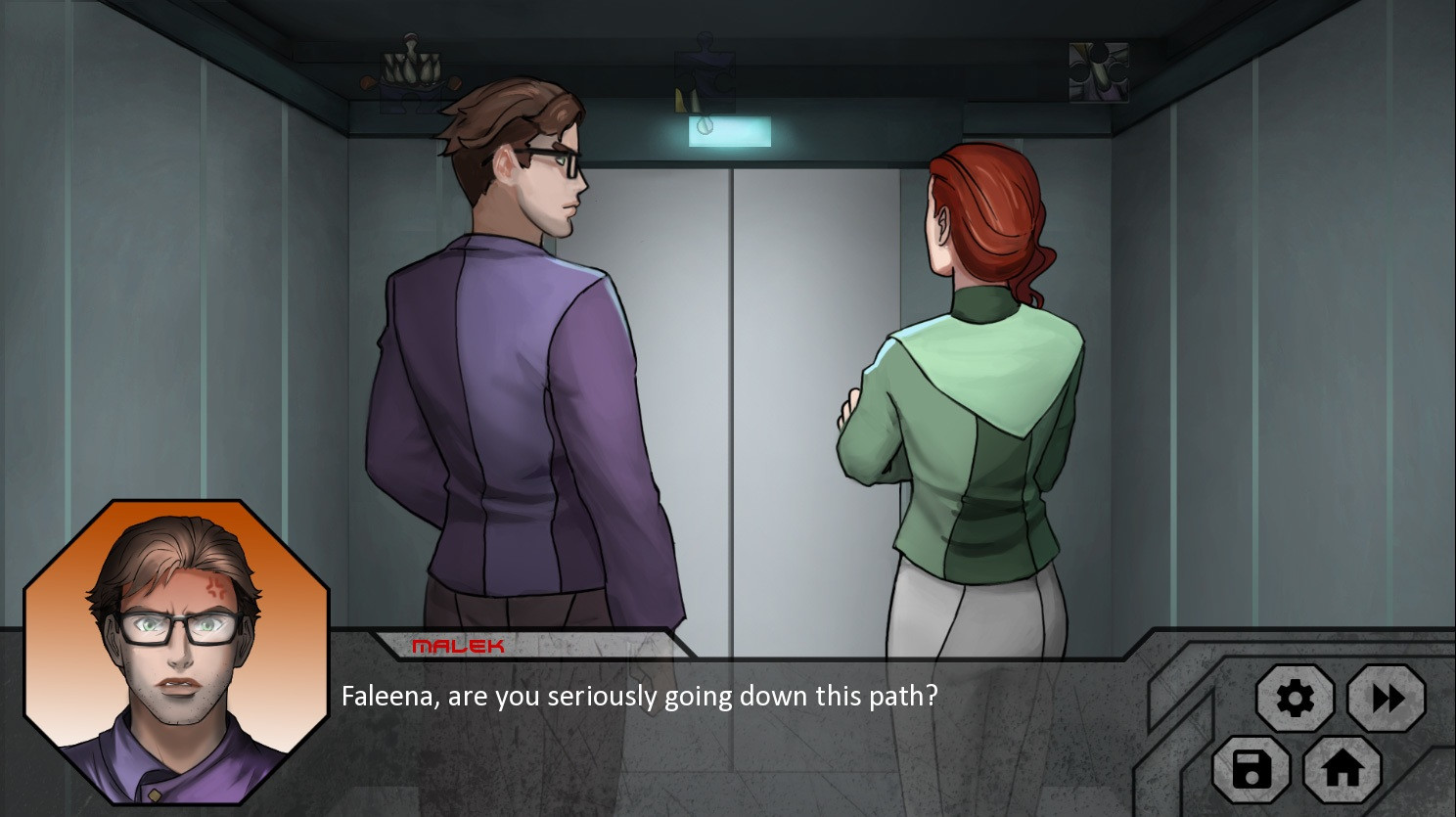 Cannibal Lottery - Horror Visual Novel Demo (itch) - кадр 8