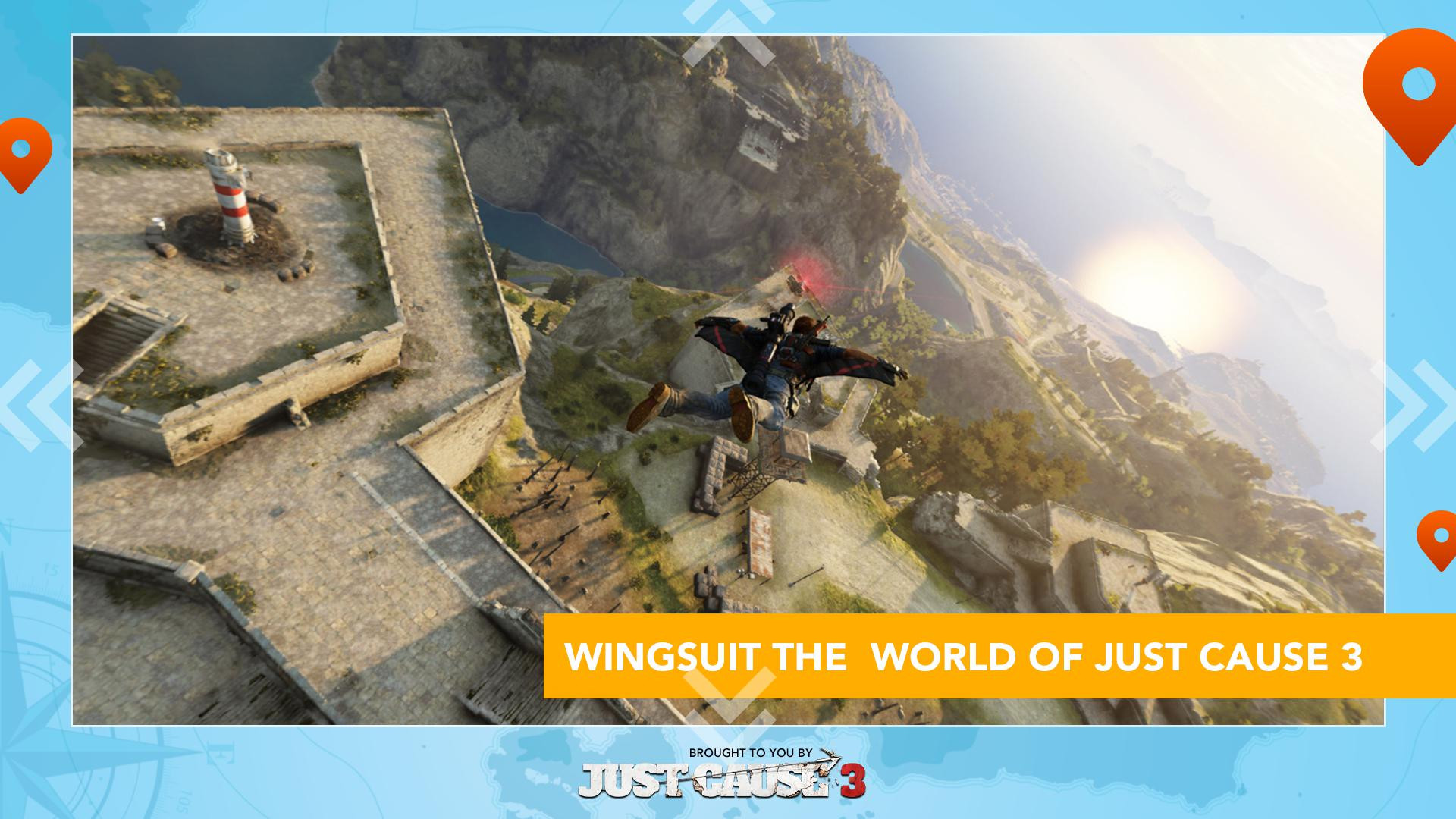 Just Cause 3: WingSuit Tour - кадр 8