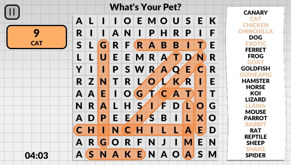 Word Search by POWGI - кадр 4