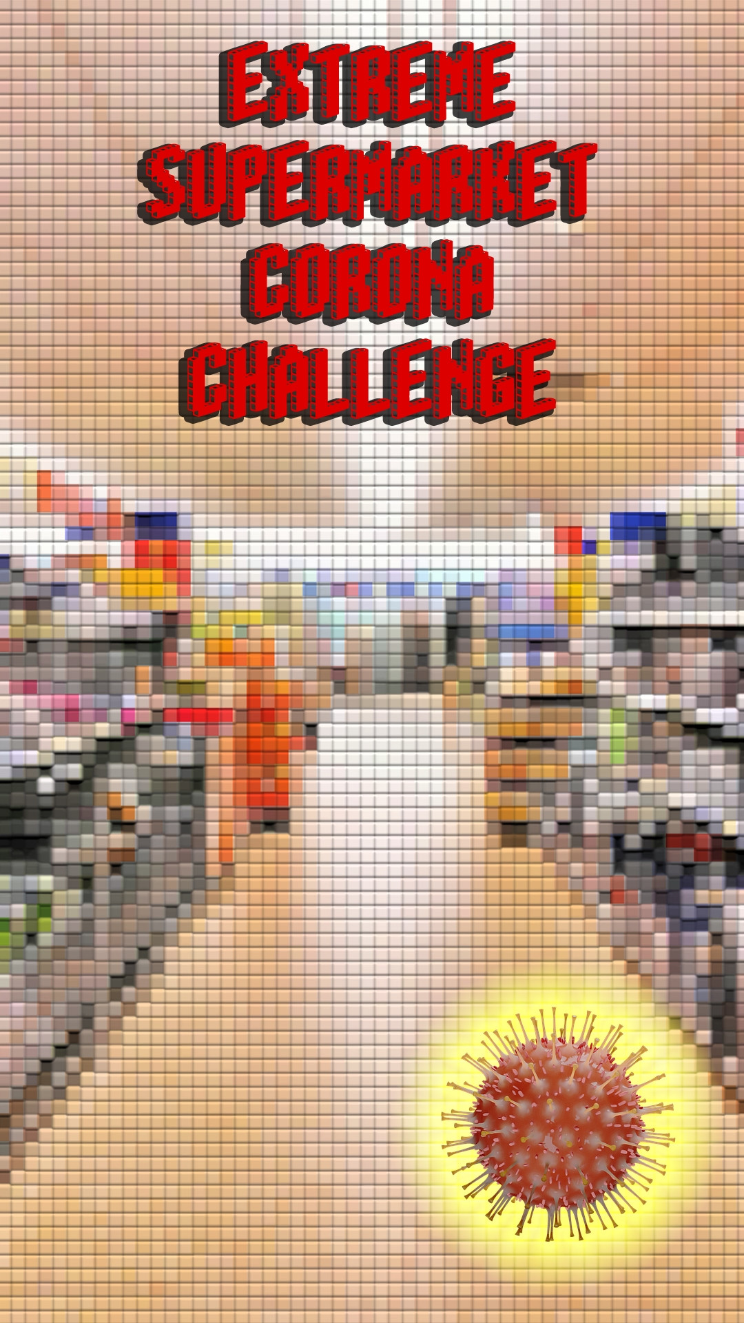 Extreme Supermarket Corona Challenge (itch) - кадр 5