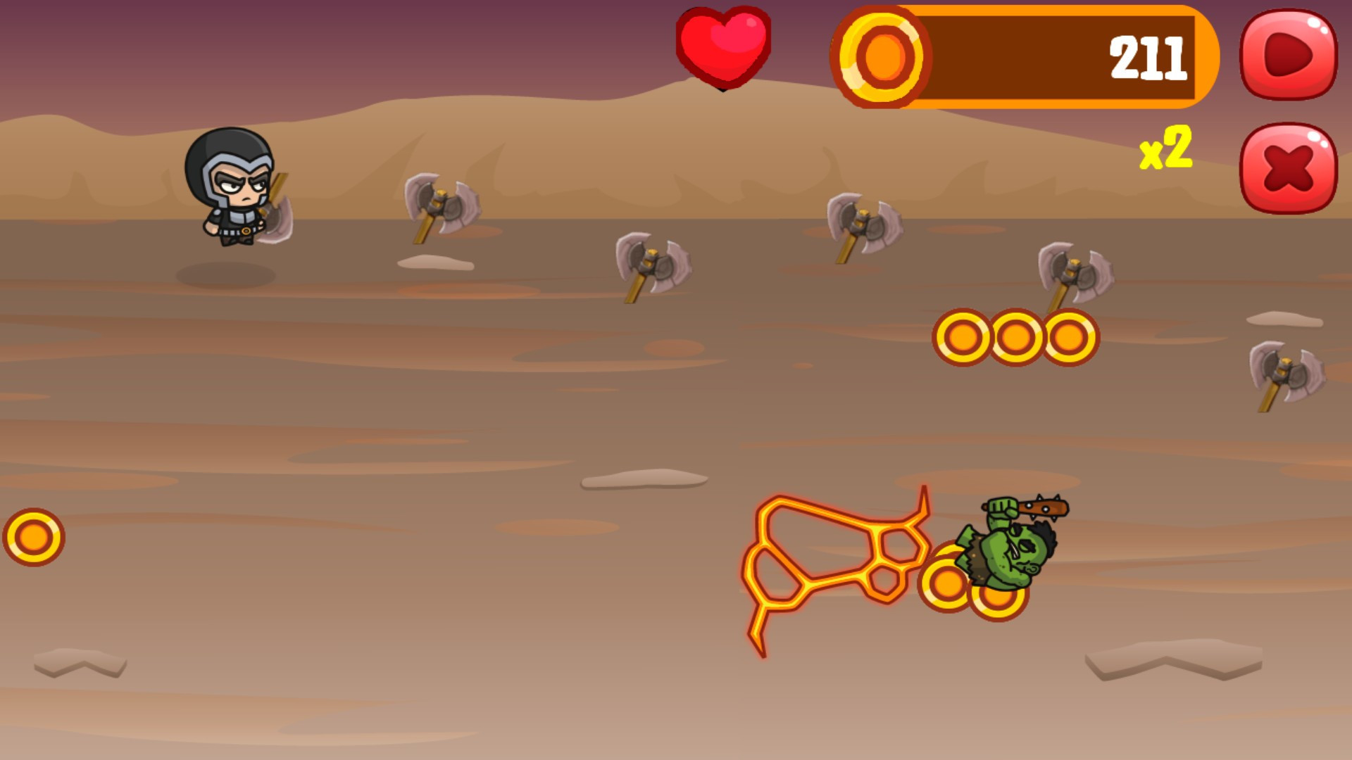 Brave knight runner - кадр 5