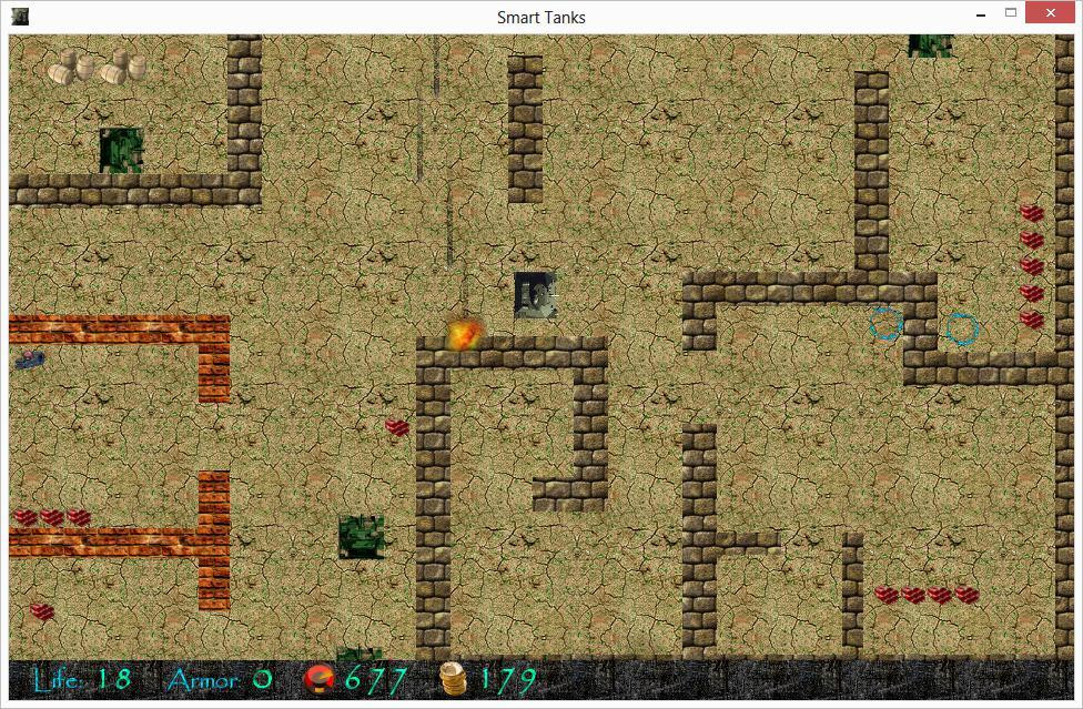 Smart Tanks 2 (itch) - кадр 3