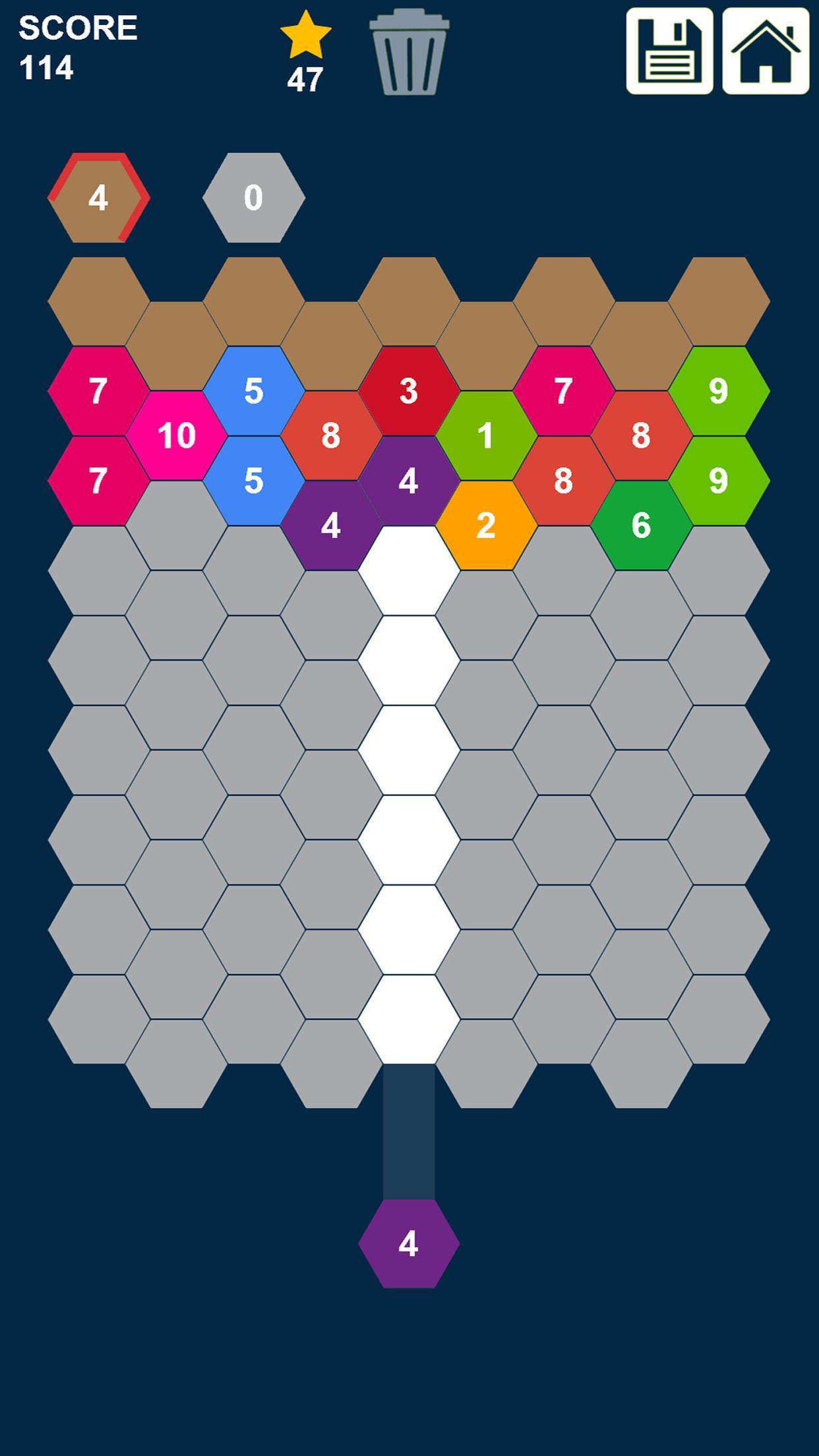 Hexa Attack: Shoot and Merge Numbers (itch) - кадр 5