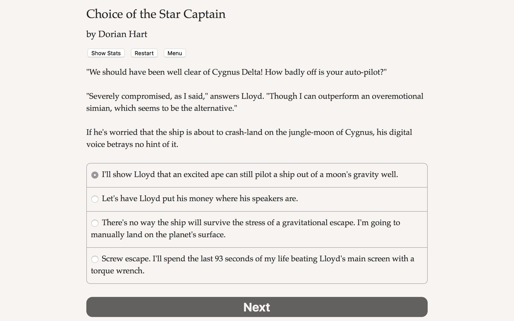 Choice of the Star Captain - кадр 4