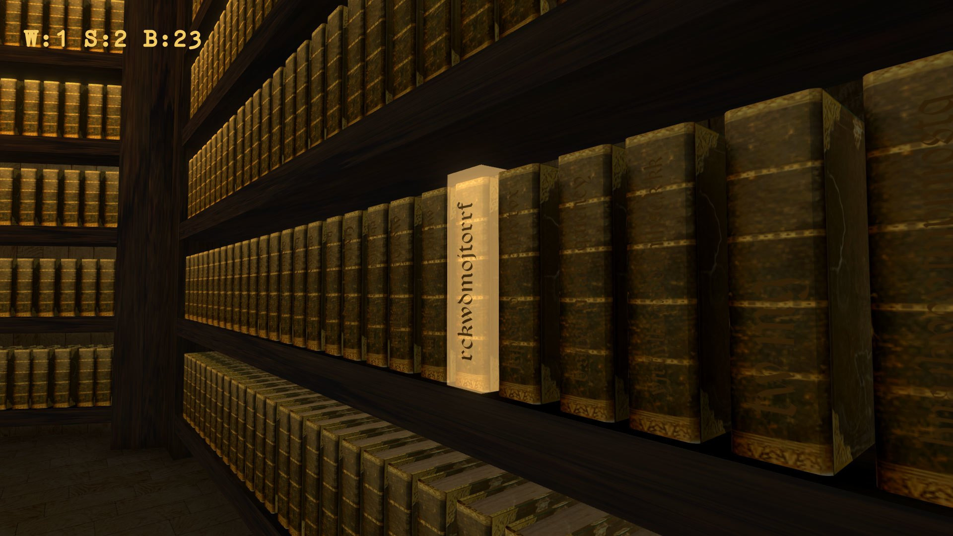 Library of Babel 3D (itch) - кадр 2