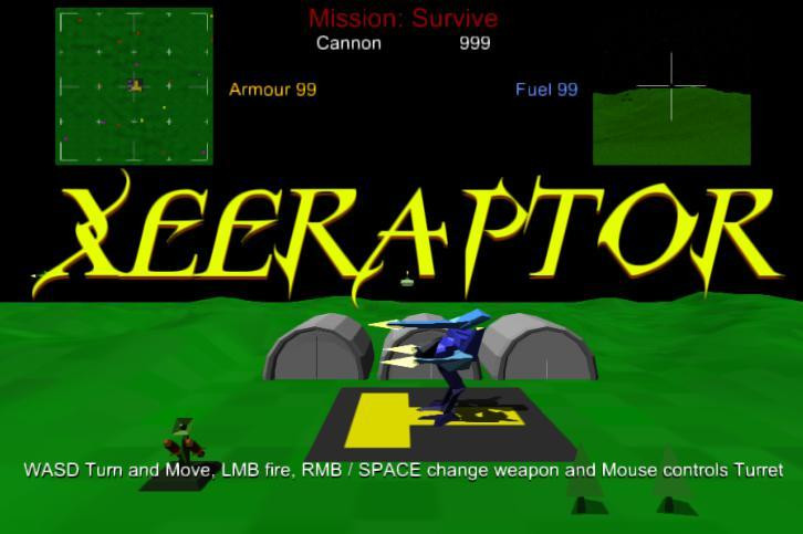 Xeeraptor [WebGL + PC] (itch) - кадр 1