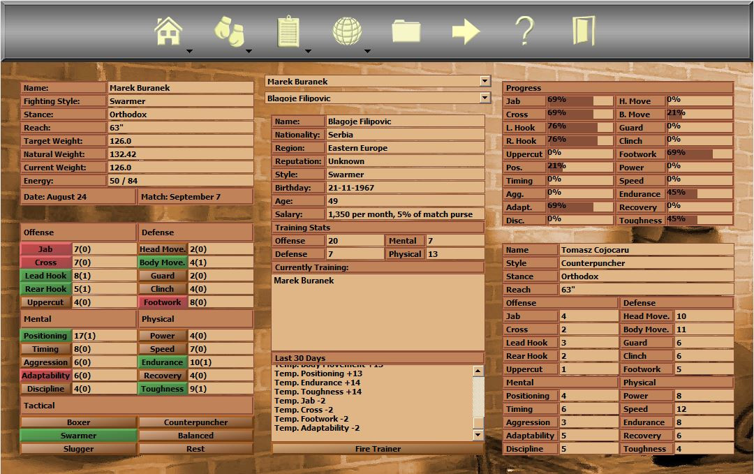 World Boxing Manager - кадр 8
