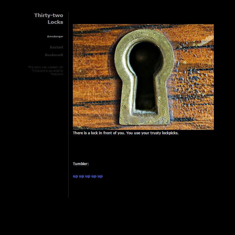 Thirty-two Locks (itch) - кадр 1