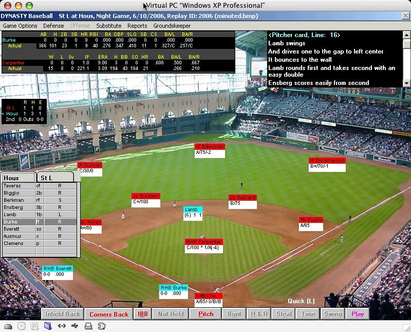 Dynasty League Baseball (2007) - кадр 4