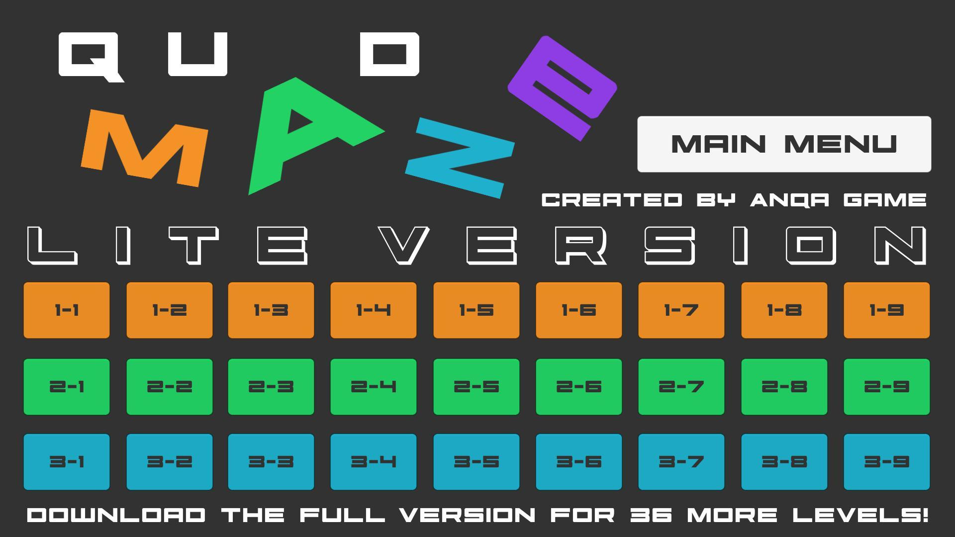 Quad Maze Lite V4.4 Linux (itch) - кадр 5