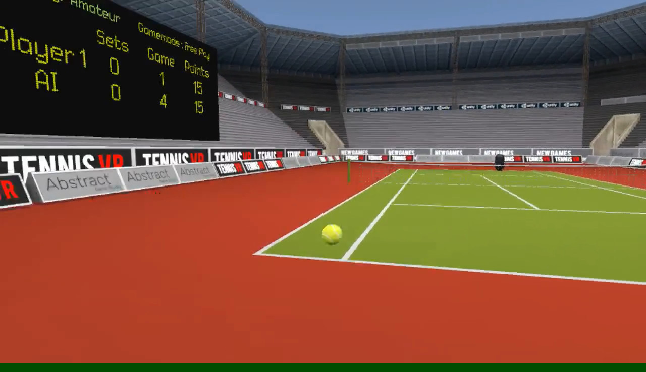 TennisVR - кадр 4