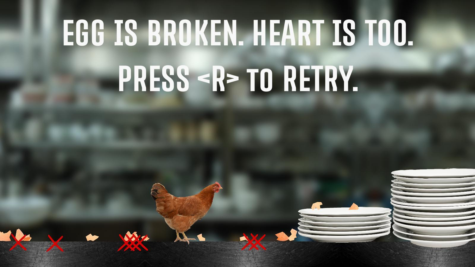 egg is broken. heart is too. - кадр 8