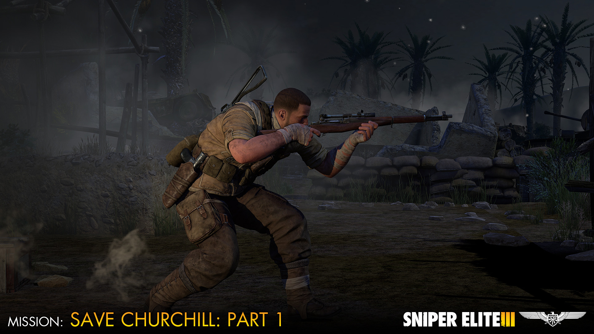 Sniper Elite III - Save Churchill Part 1: In Shadows - кадр 5