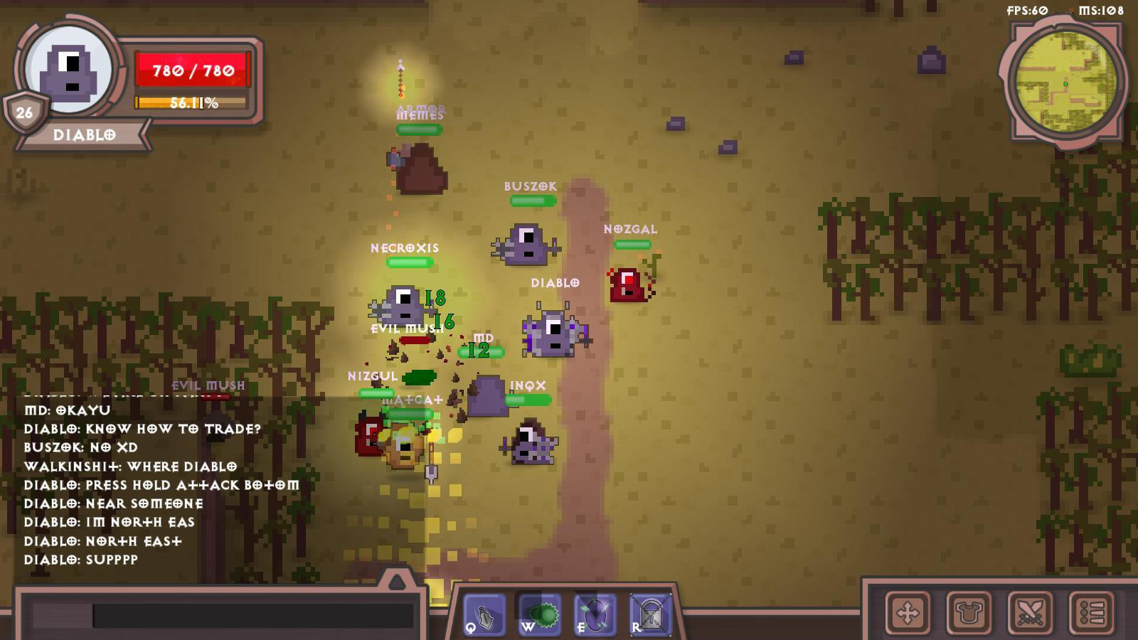 Alpha: Little War Online [MMORPG] (itch) - кадр 4