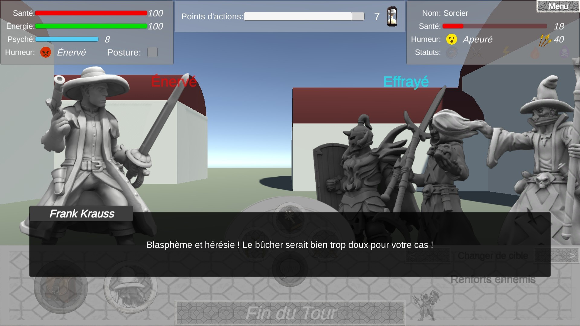 Inquisitor's Quest (Combat prototype) (itch) - кадр 4