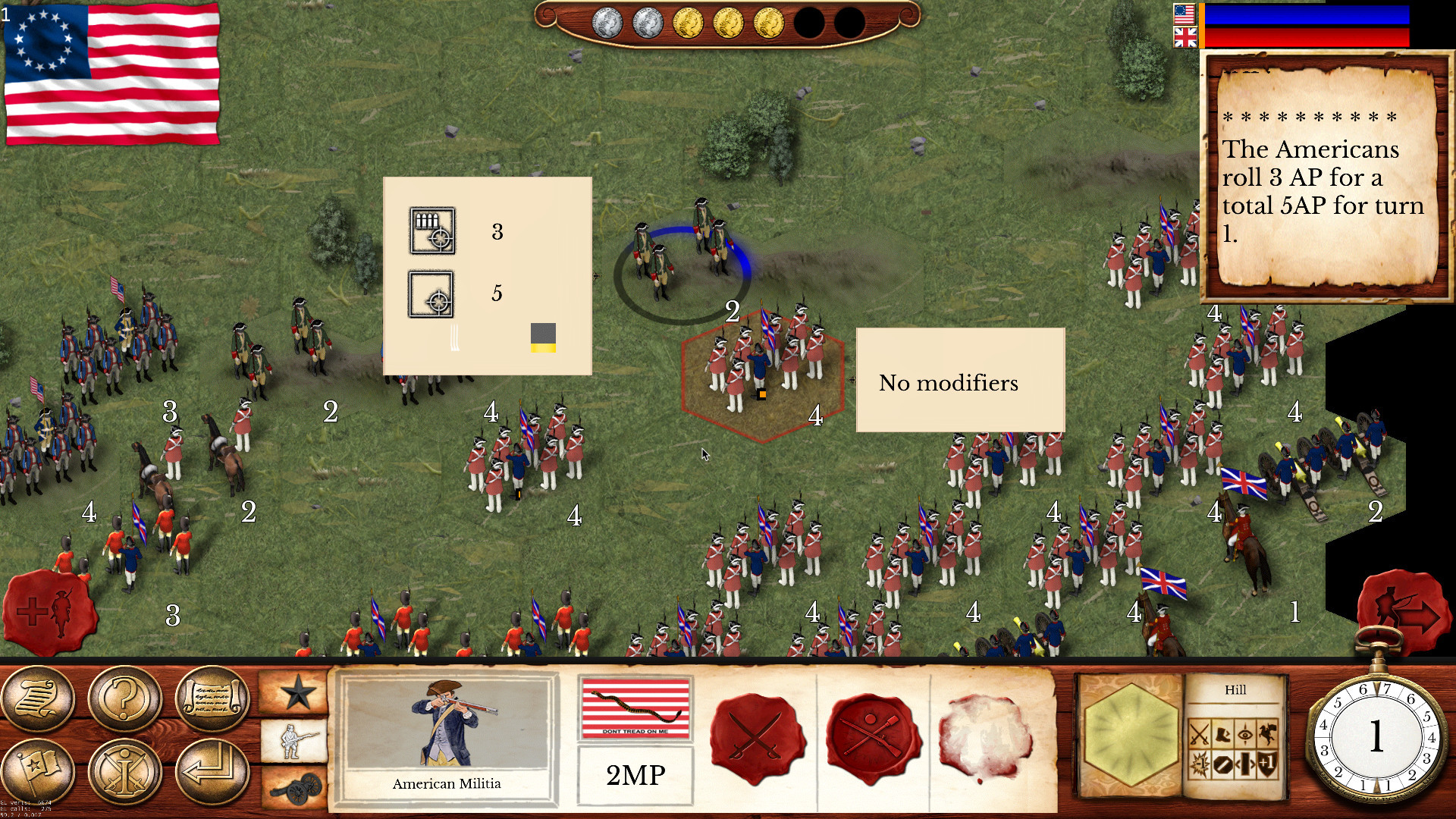 Hold the Line: The American Revolution - кадр 4