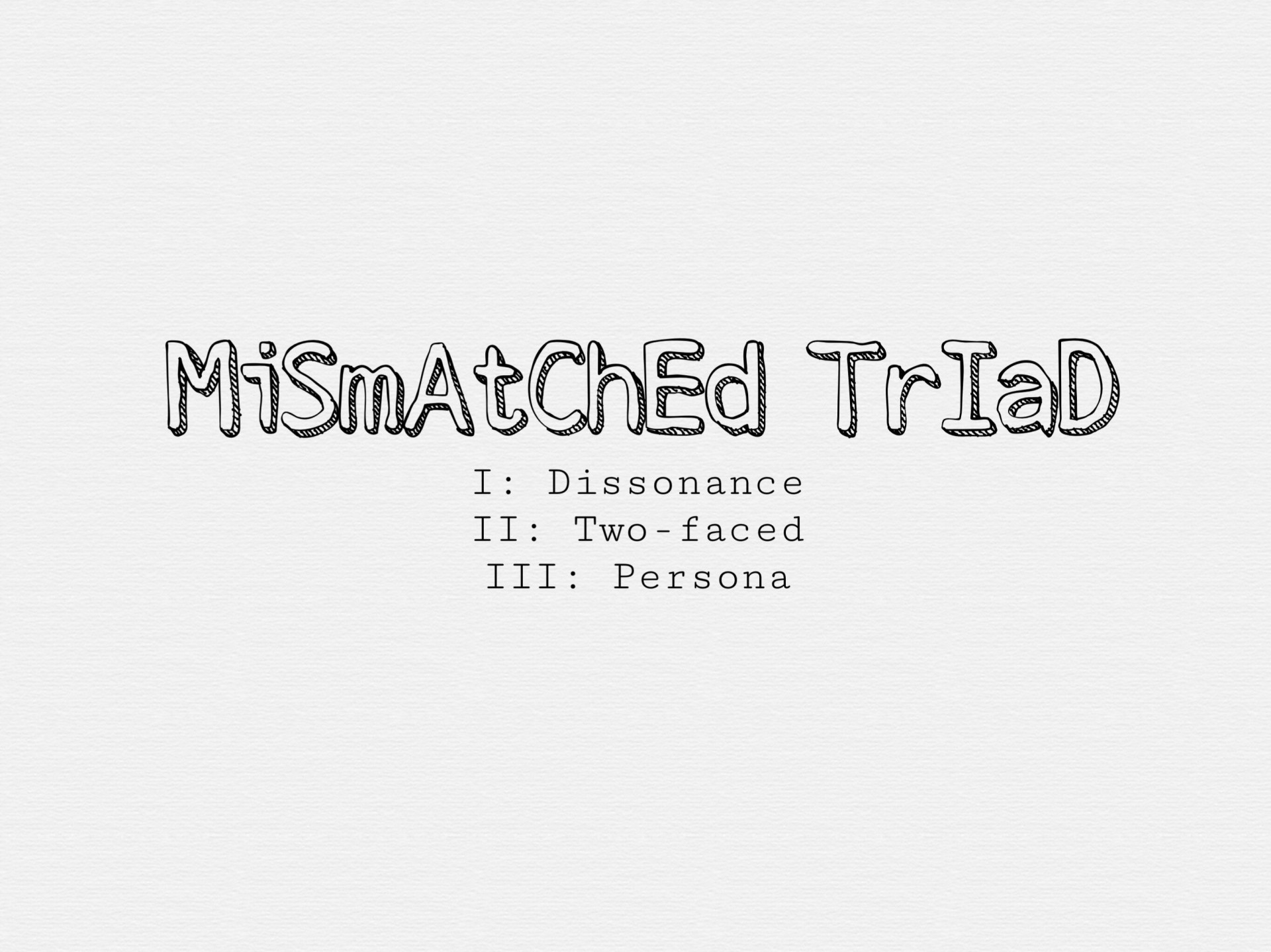 Mismatched Triad [3-in-1 bundle] (itch) - кадр 1