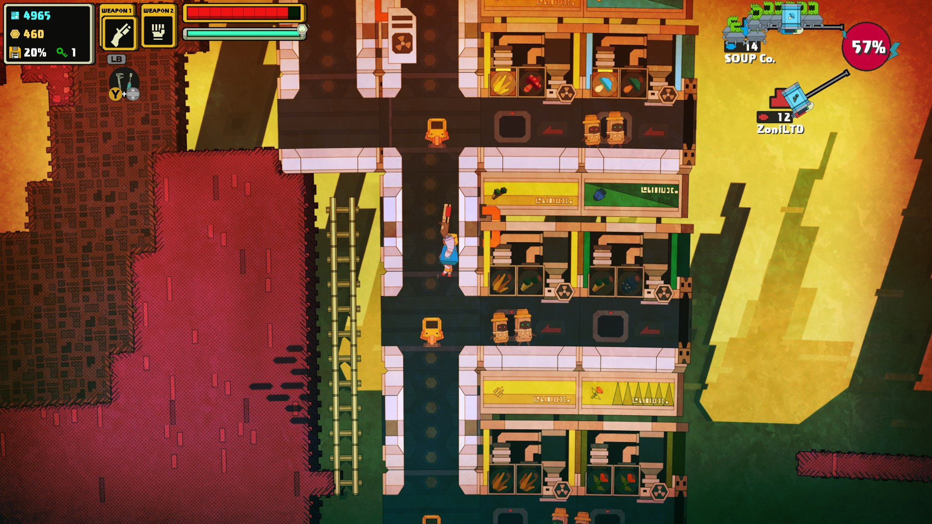 PixelJunk Nom Nom Galaxy - кадр 13