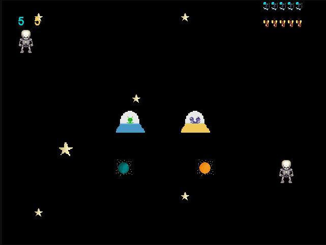 Space Skeletons (itch) - кадр 2