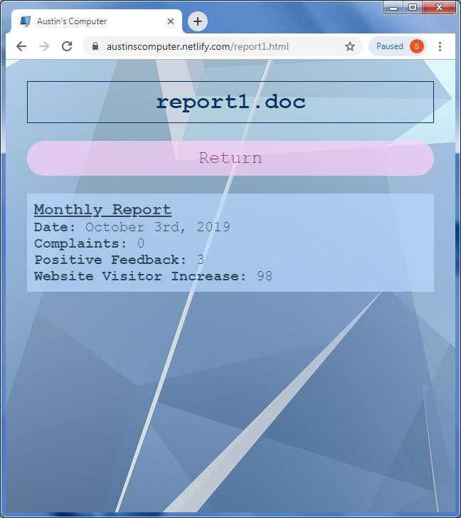 Austin's Computer (BETA v1.0) (itch) - кадр 3