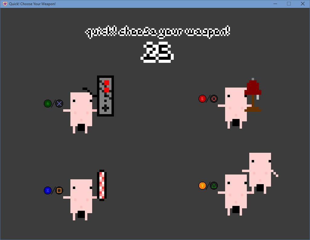 Quick! Choose Your Weapon! (itch) - кадр 4