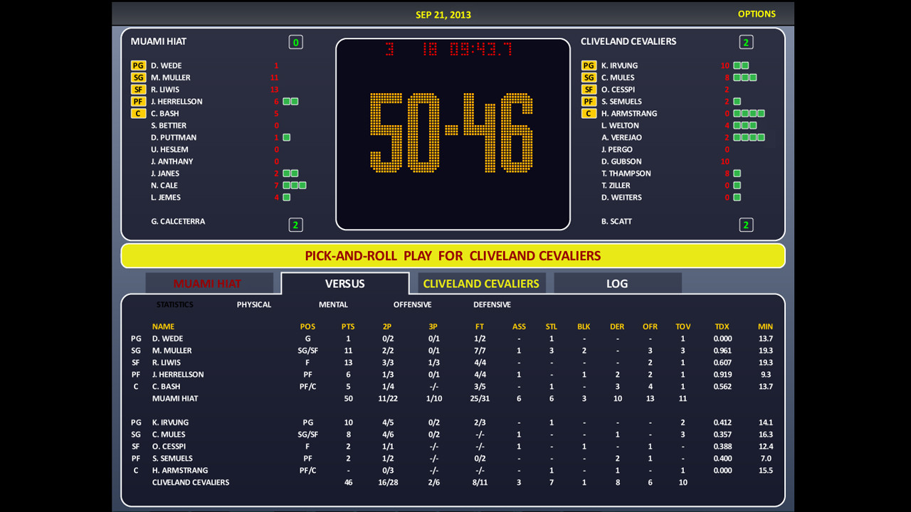 World Basketball Manager 2013 - кадр 8