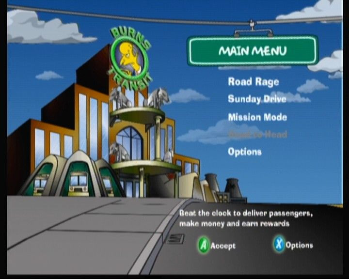 The Simpsons: Road Rage - кадр 7