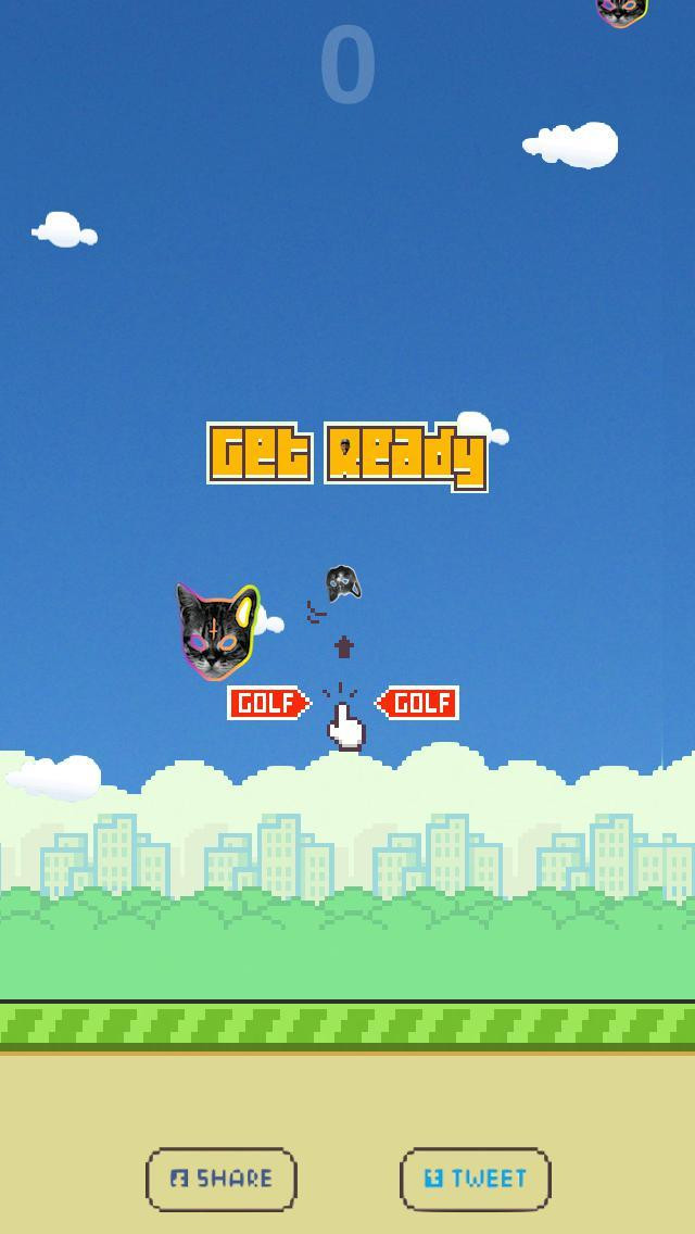 Flying Tron Cat - кадр 2