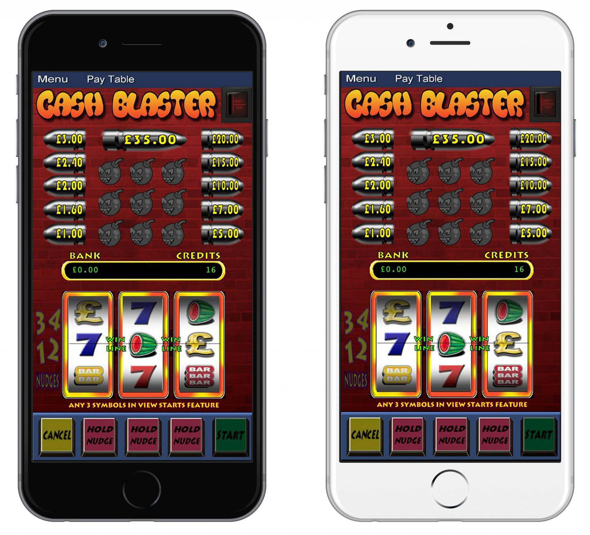 Cash Blaster - The Pub Fruit Machine Game (itch) - кадр 1