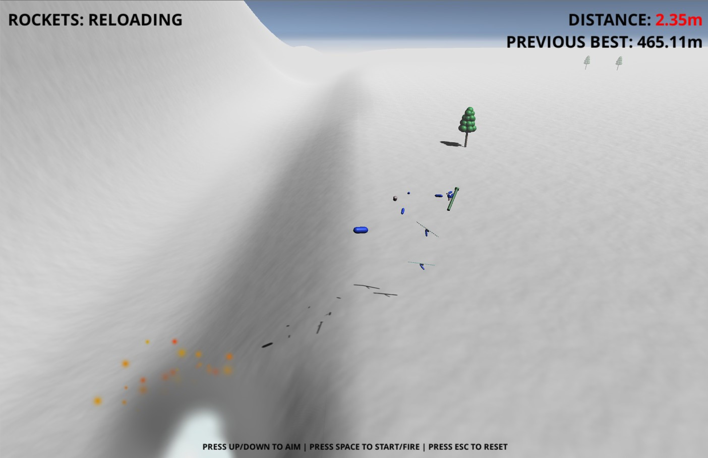 Rocket Ski Jump (itch) - кадр 5