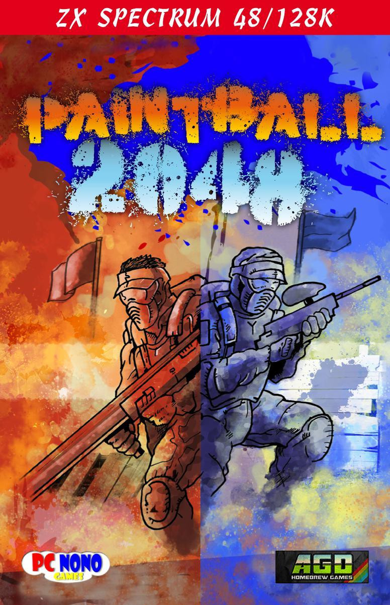 PAINTBALL-2048 ZX Spectrum 48/128K (itch) - кадр 3