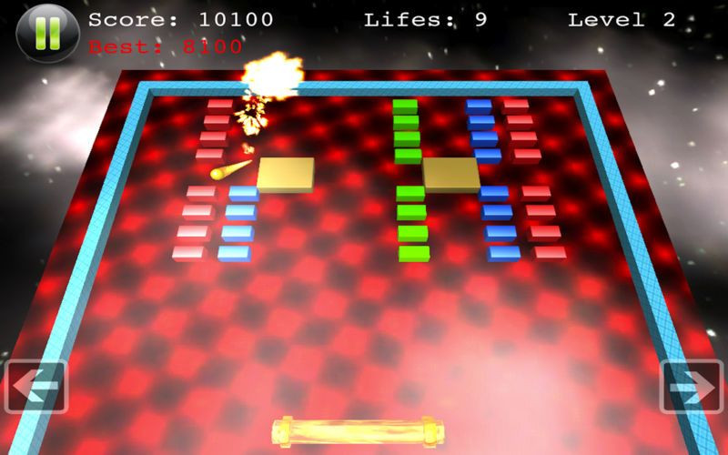 Block Smasher - 3D Arcade Action Reaction Brick Breaker Game - кадр 9