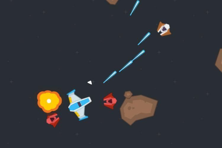 Triple S - Simple Space Shooter (itch) - кадр 2