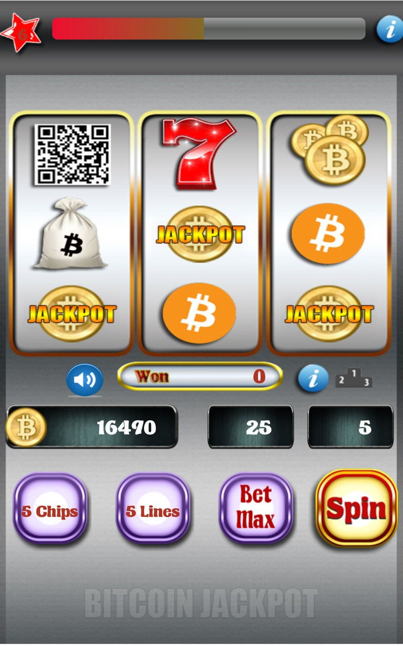 Bitcoin Jackpot - Bitcoin Slot Machine Game (itch) - кадр 1