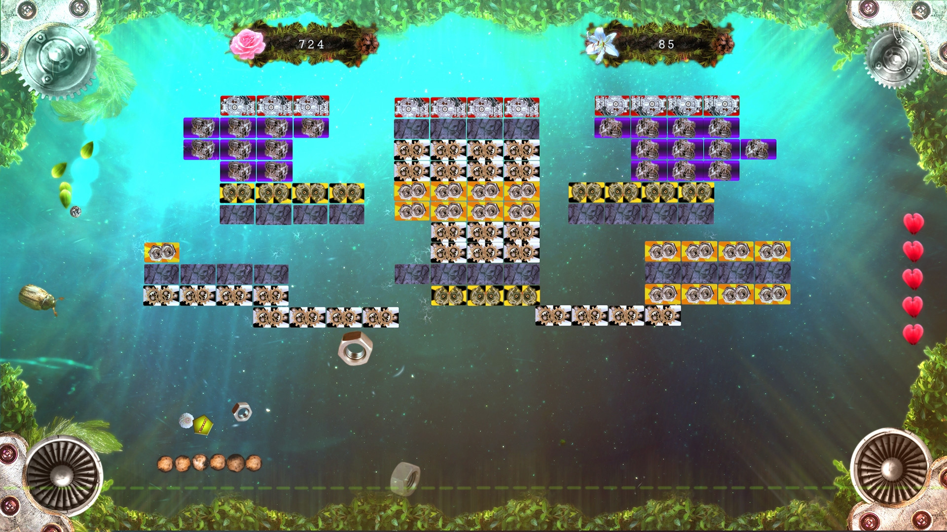 Grove Flowers - Arkanoid (itch) - кадр 5